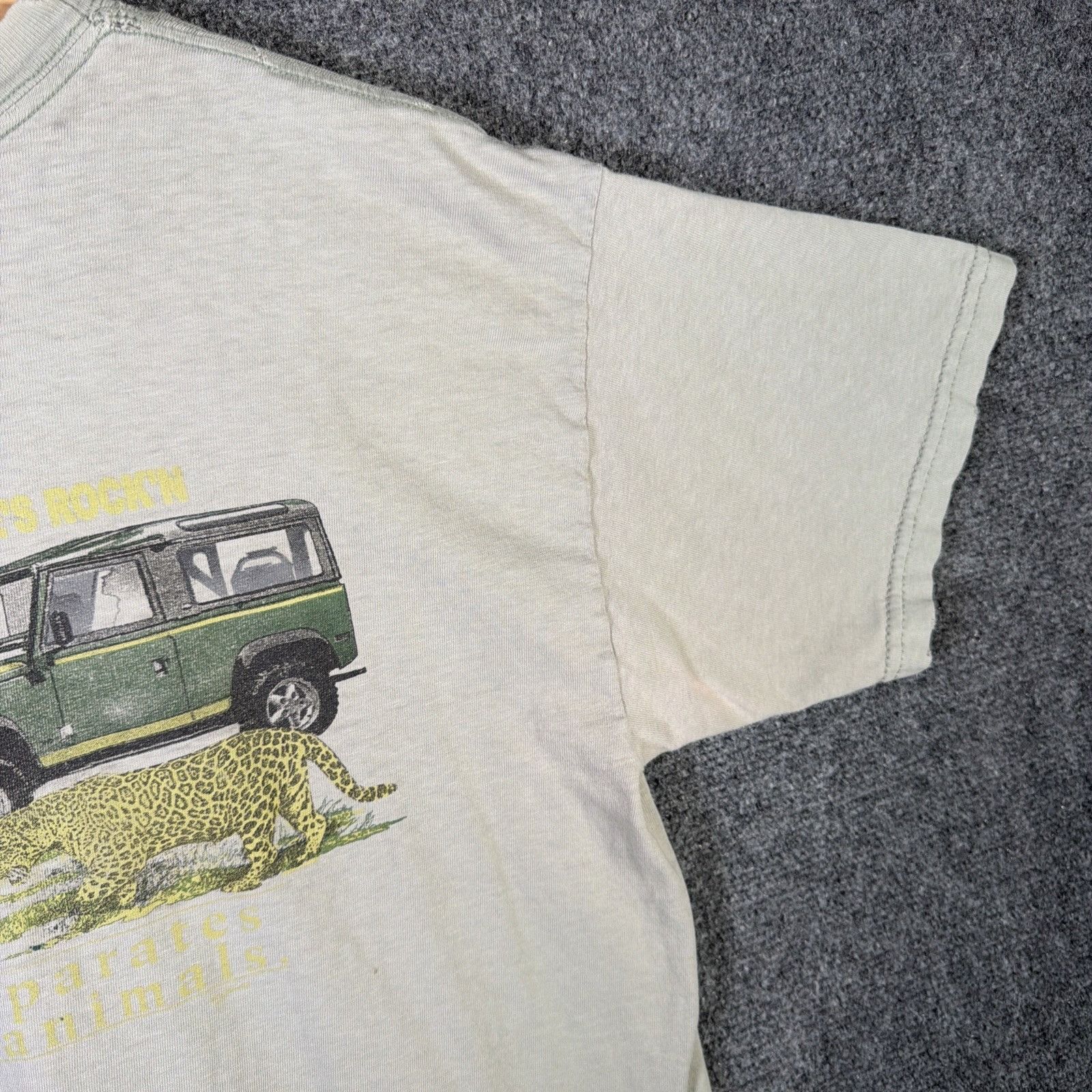 Vintage Vintage Land Rover Shirt Mens Large Green 90s Safari Range Size US L / EU 52-54 / 3 - 5 Thumbnail