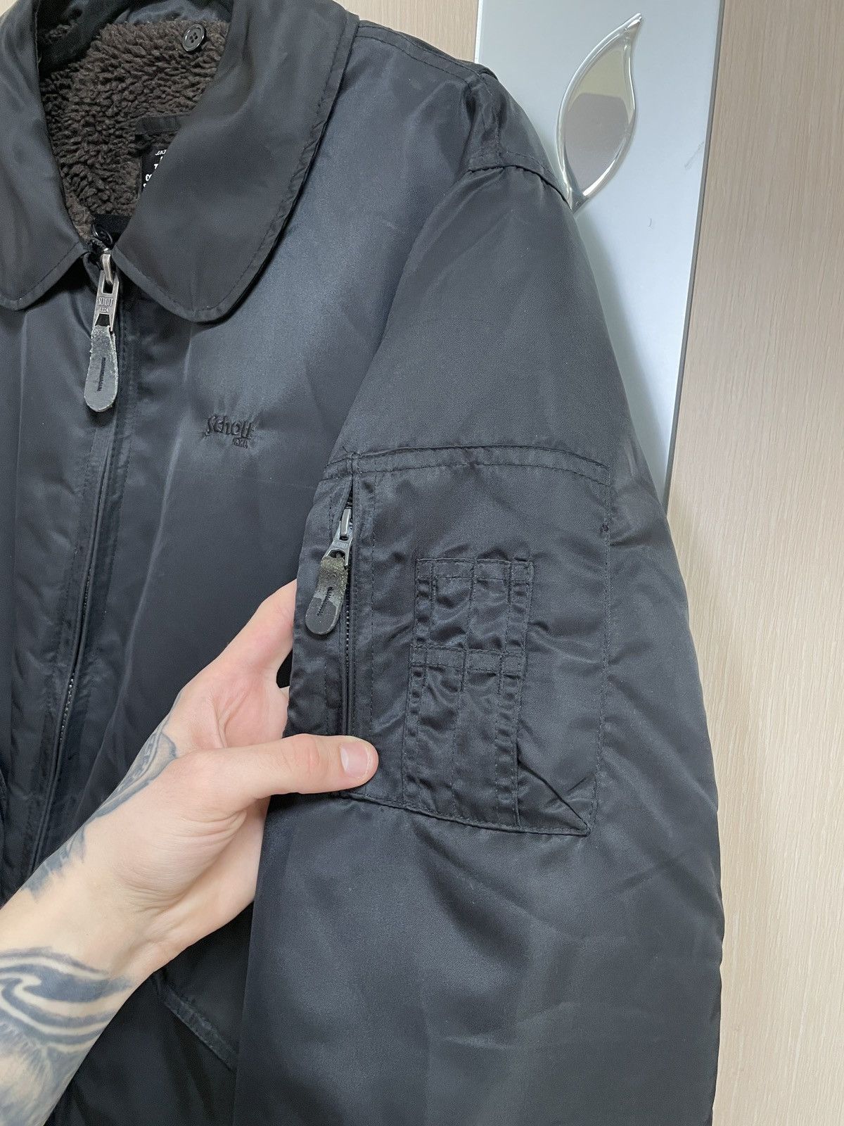 Schott Vintage Schott Bomber CWU-R Jacket Black Size L Size US L / EU 52-54 / 3 - 17 Thumbnail