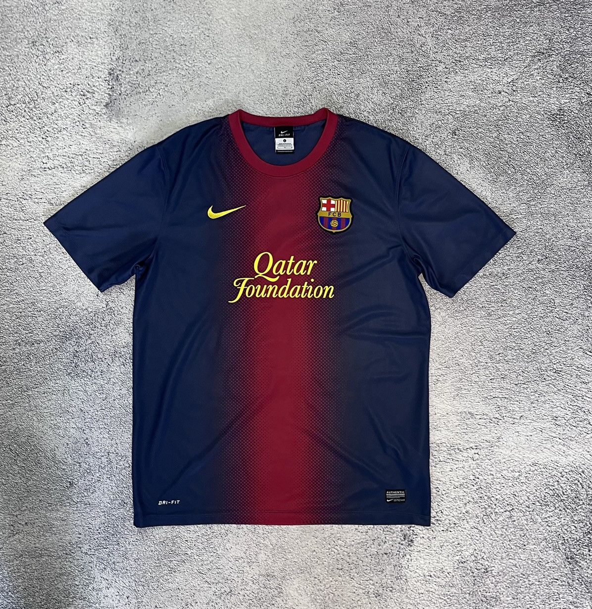 Nike Nike FC Barcelona 2012/13 Jersey Football Soccer Shirt Home Size US L / EU 52-54 / 3 - 1 Thumbnail