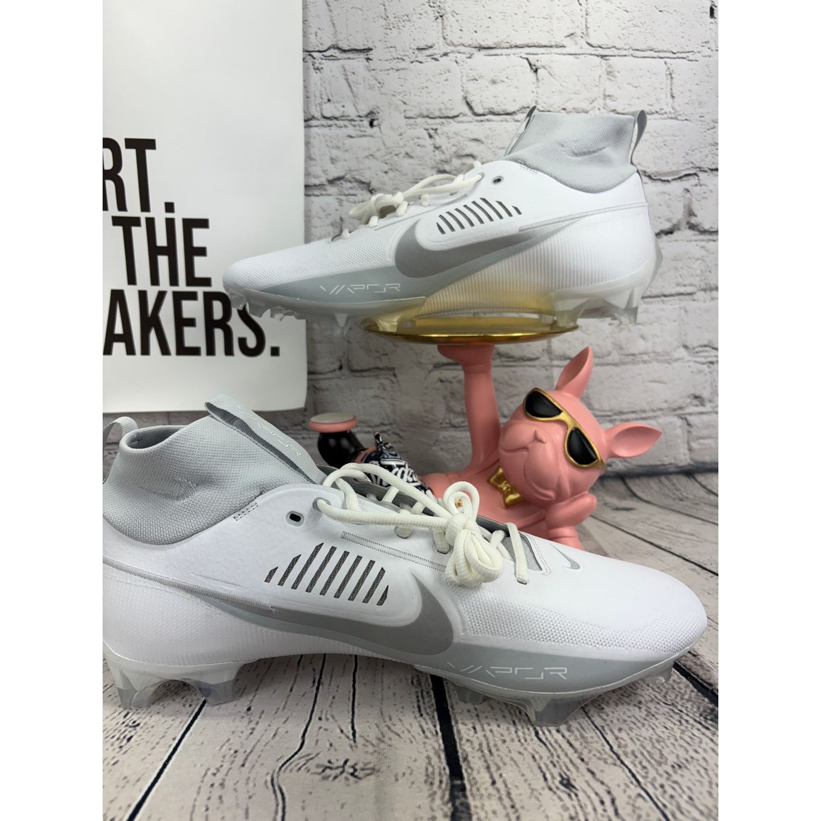 Nike Nike Vapor Edge Pro 360 2 Football Cleats Mens 15 White NEW Size US 15 / EU 48 - 6 Thumbnail
