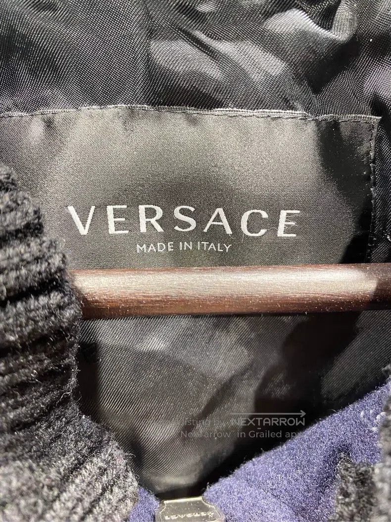 Versace Versace Main line coat top, pure wool jacket coat Size US L / EU 52-54 / 3 - 3 Thumbnail