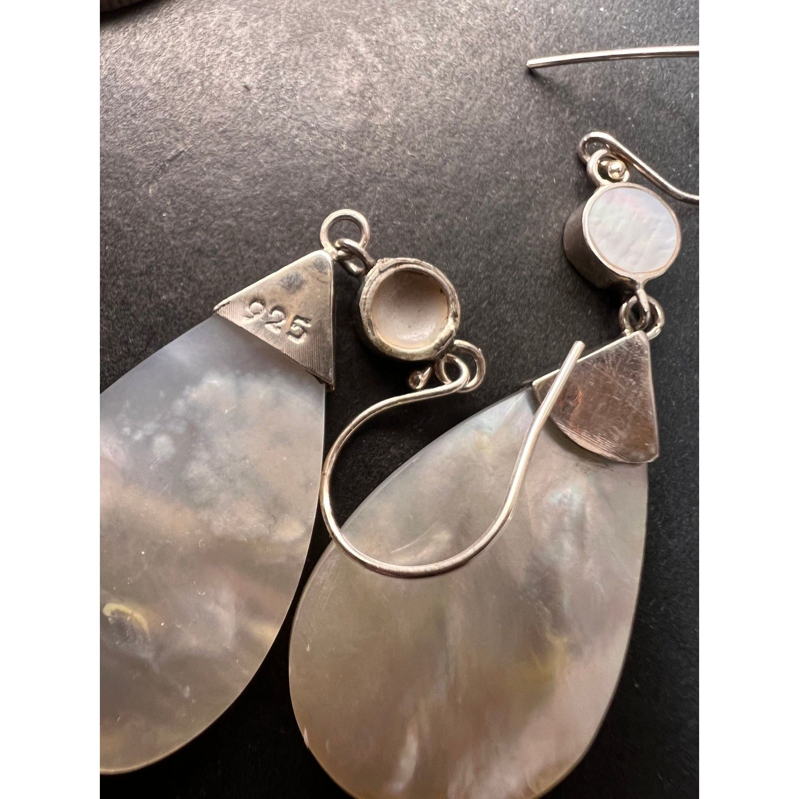 Other Mother of pearl sterling silver dangle earrings Size ONE SIZE - 7 Thumbnail