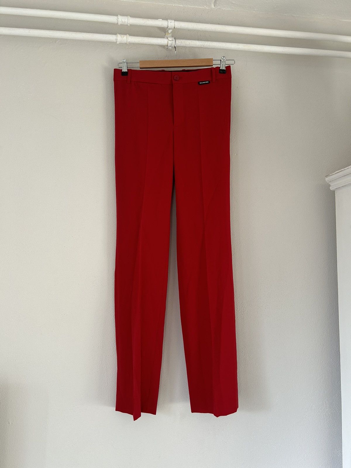 Balenciaga Red Pants Size US 30 / EU 46 - 1 Thumbnail