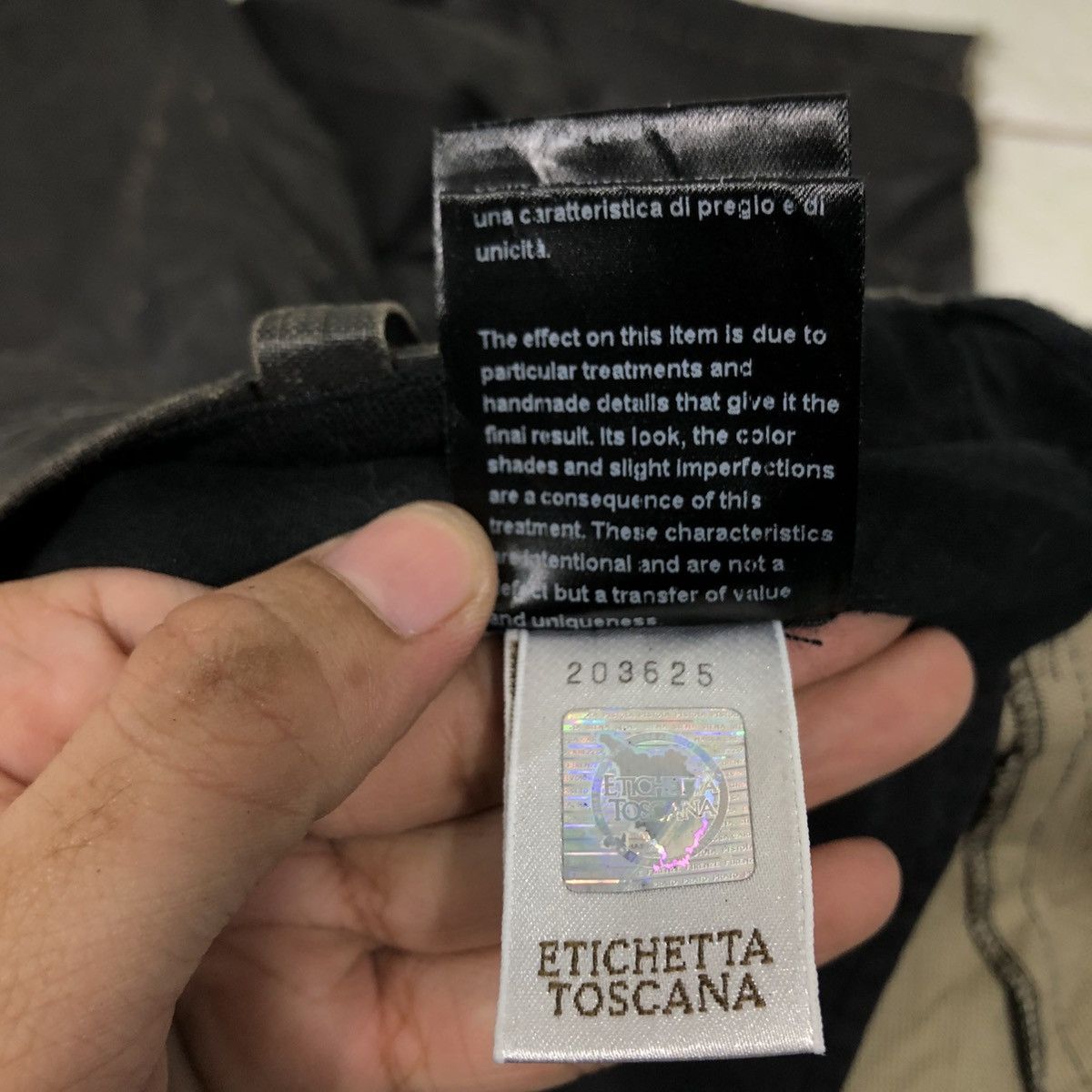 Japanese Brand Masnada Made in Italy Wax Biker Pants Parachute Bondage Size US 32 / EU 48 - 21 Thumbnail