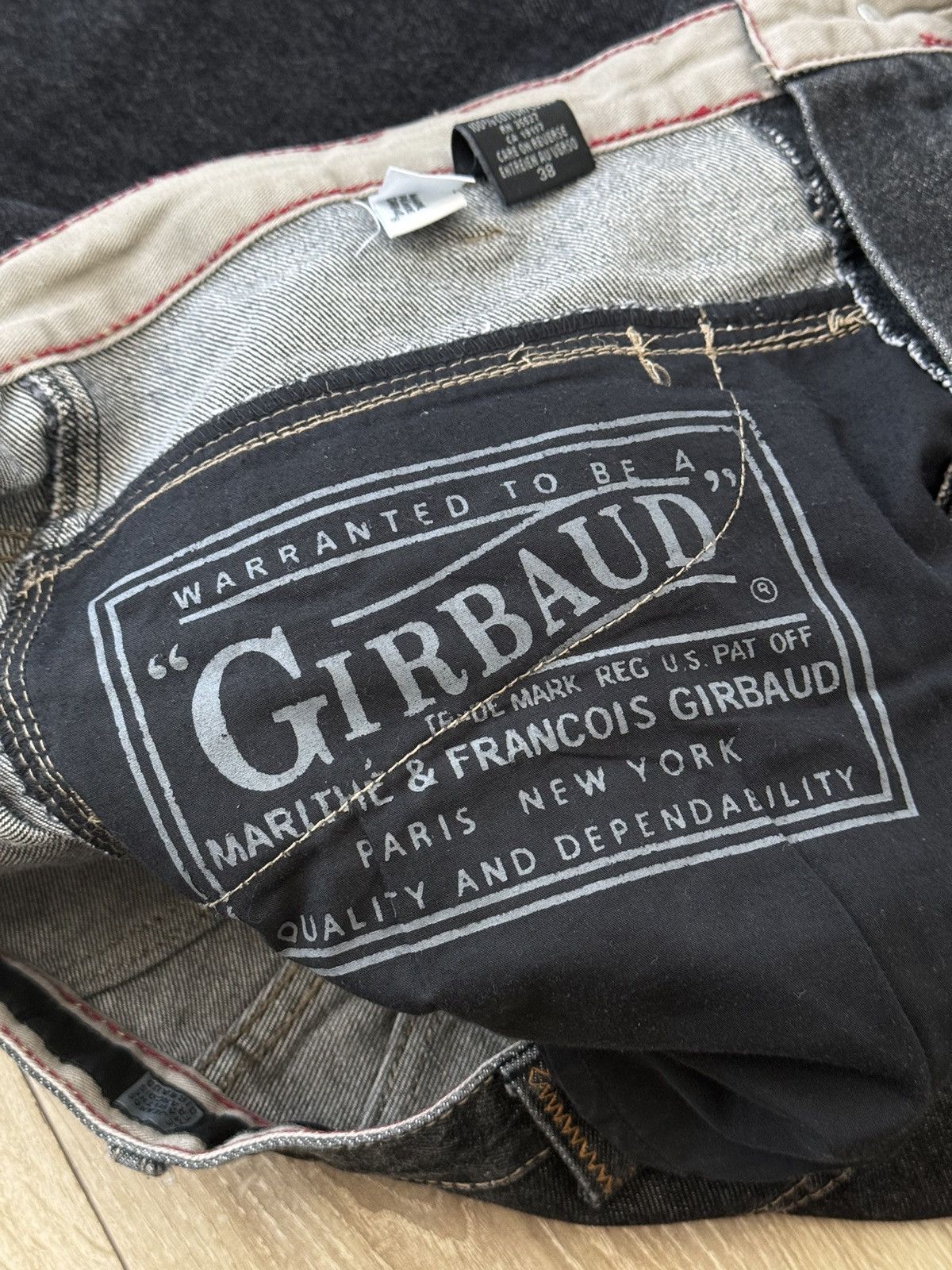 Marithe + Francois Girbaud Vintage Le Jean De Marithe Francois Girbaud LuxuryDenimJorts Size US 38 / EU 54 - 10 Thumbnail