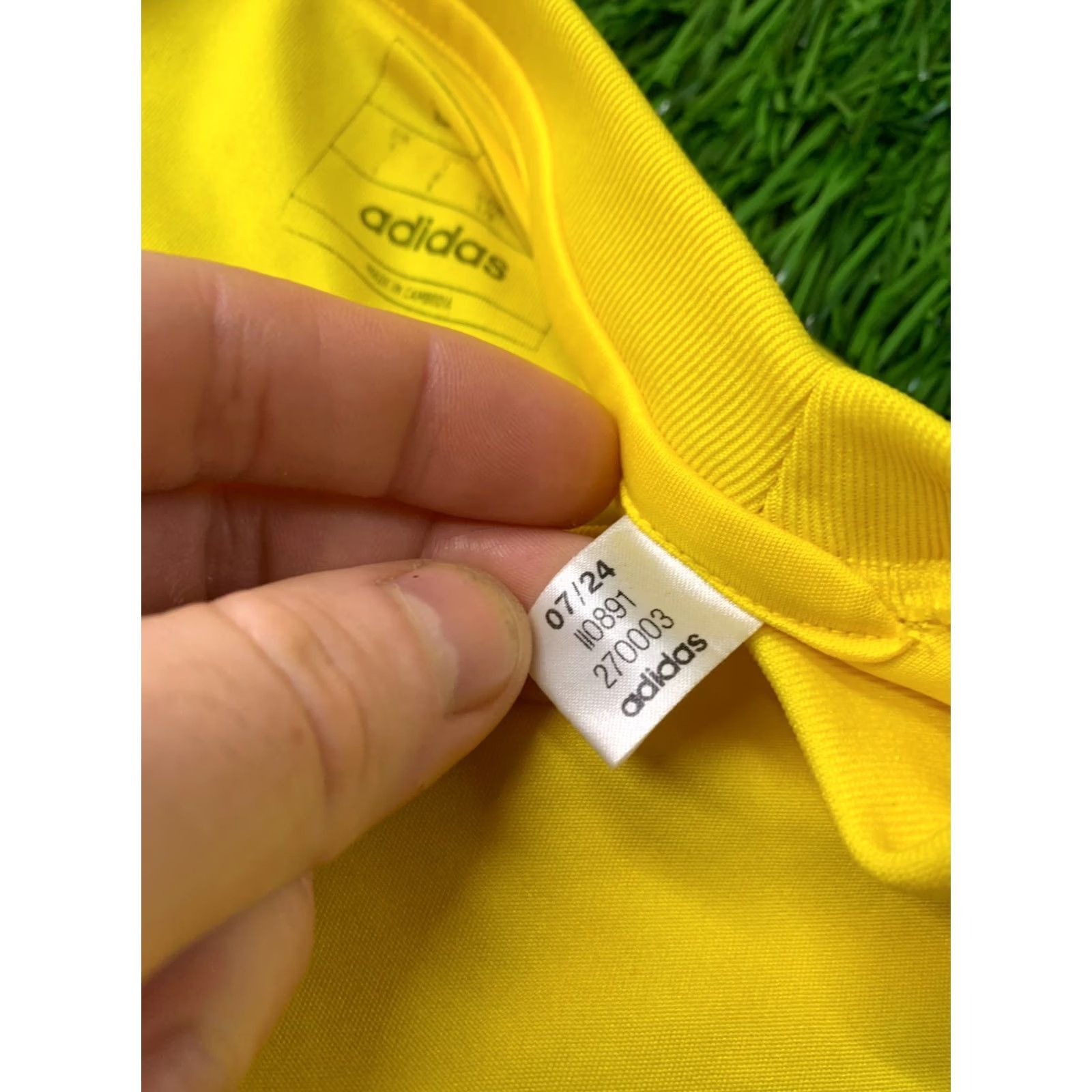 Adidas ADIDAS PERFORMANCE TABELA ORIGINAL 2024 FOOTBALL SHIRT JERSEY L Mens Yellow and Blue Football Shirt 2024 Adidas Tabela Size US L / EU 52-54 / 3 - 6 Thumbnail