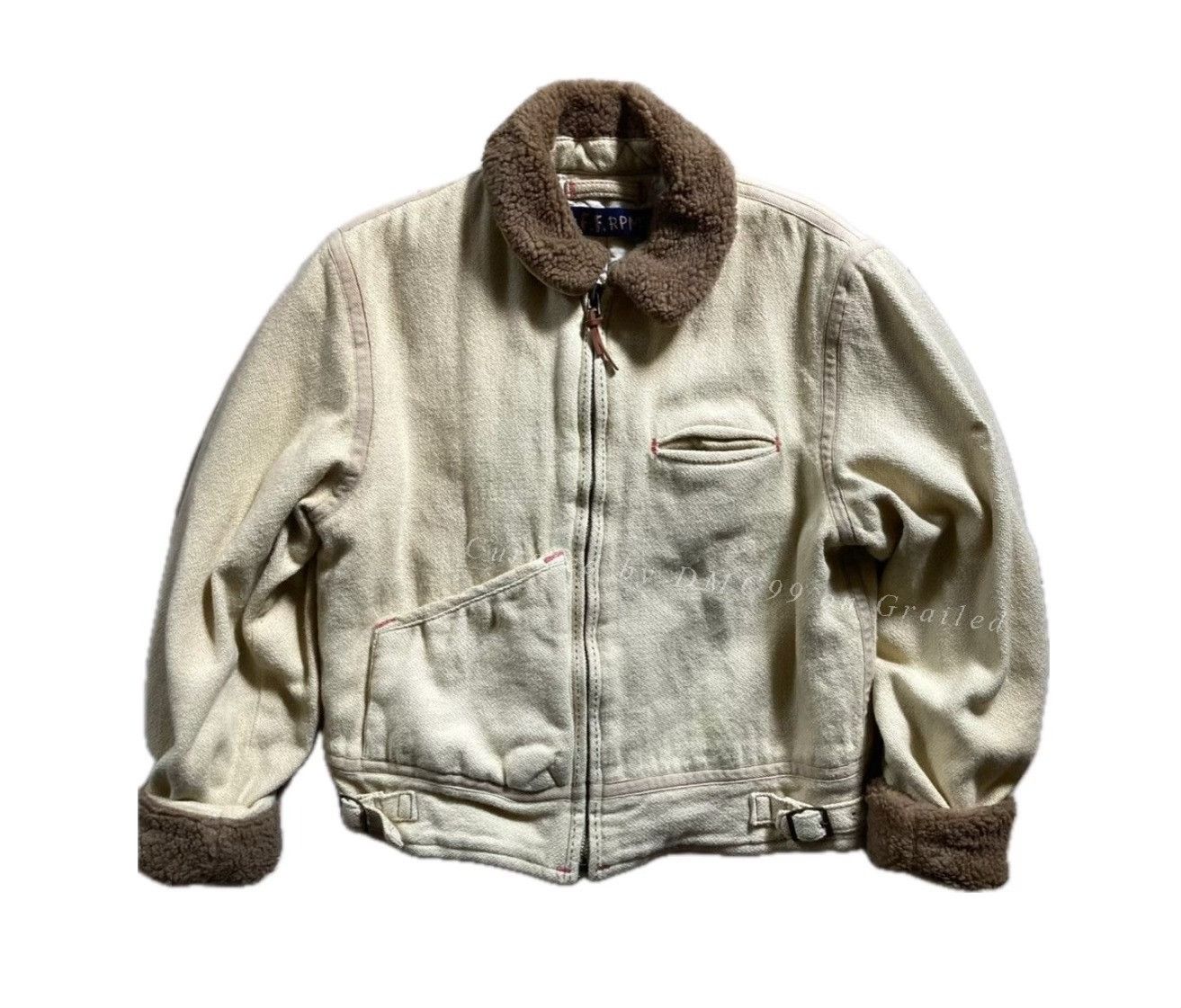 Vintage Vintage 1990s-2000s 45 RPM Flight Jacket Size US M / EU 48-50 / 2 - 1 Thumbnail