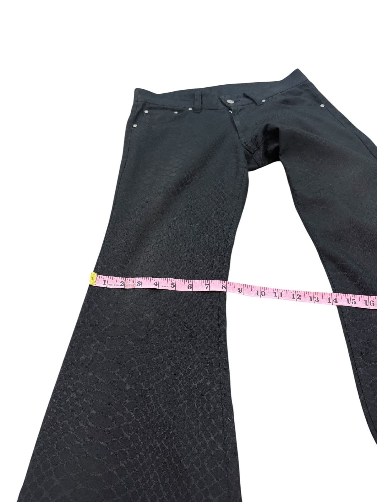 Tornado Mart RARE TORNADO MART SNAKE PRINTED FLARE PANT Size US 32 / EU 48 - 14 Thumbnail