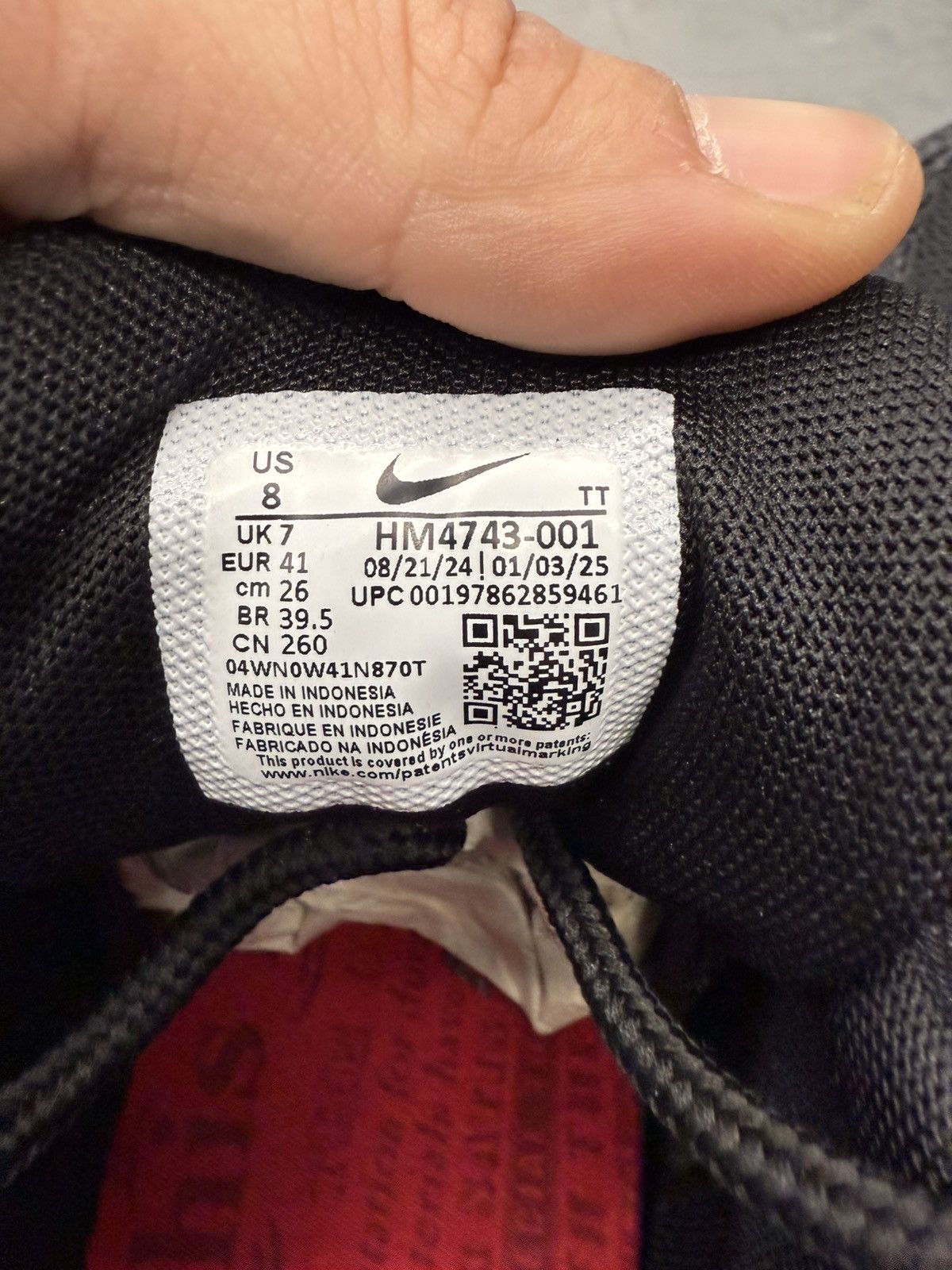 Levi's × Nike 2025 Nike Air Max 95 OG Levis Black Size US 8 / EU 41 - 8 Thumbnail