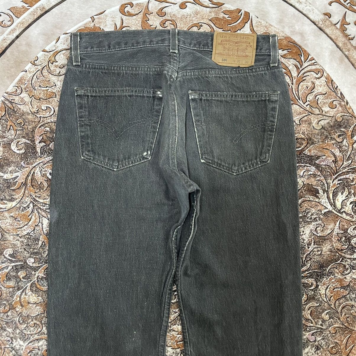 Levi's Vintage Clothing 🔥Vintage 1996 Levis 501 Washed Ripped Distress Denim Jeans Size US 31 - 5 Thumbnail