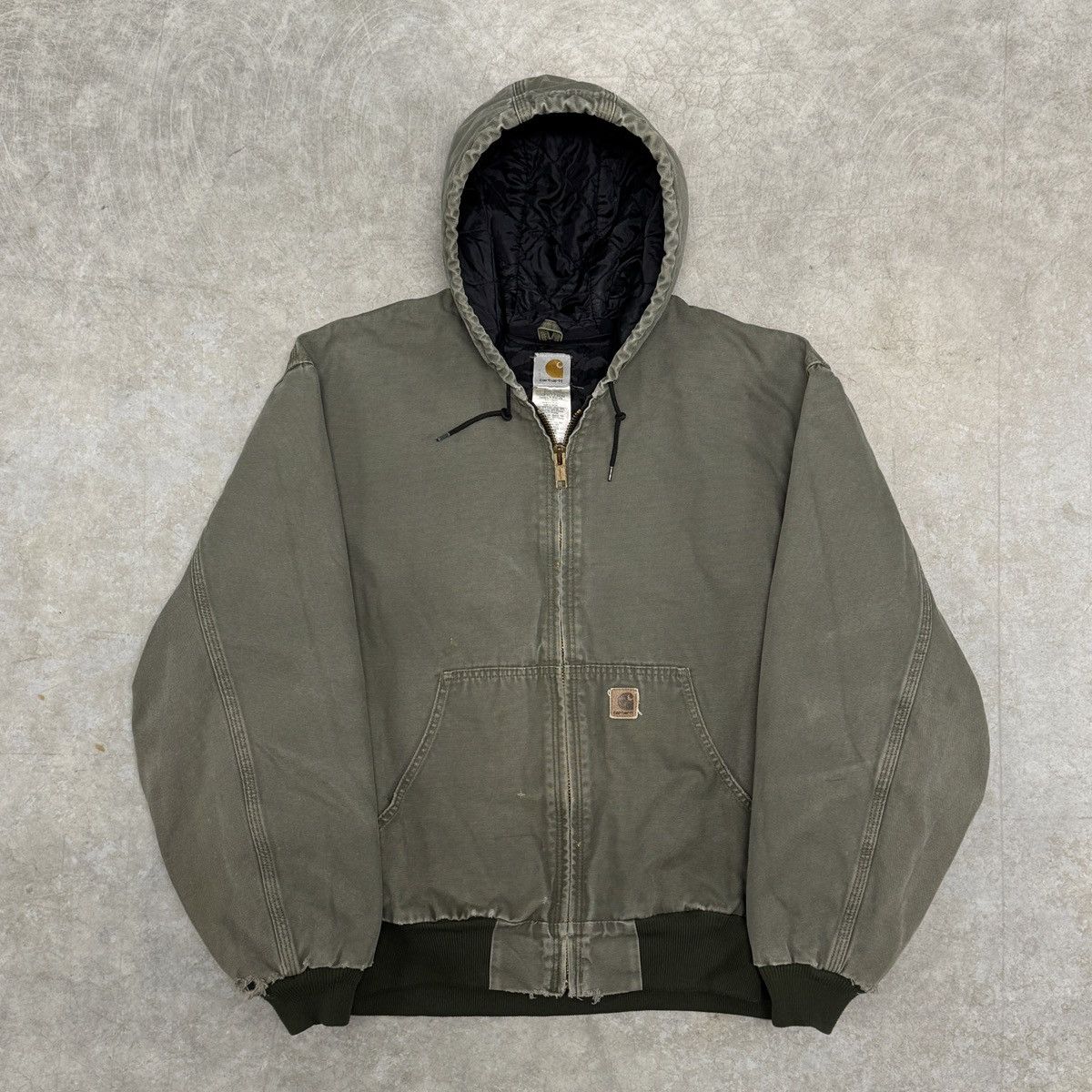 Carhartt Vintage Carhartt Jacket Faded Green Size US XXL / EU 58 / 5 - 2 Thumbnail