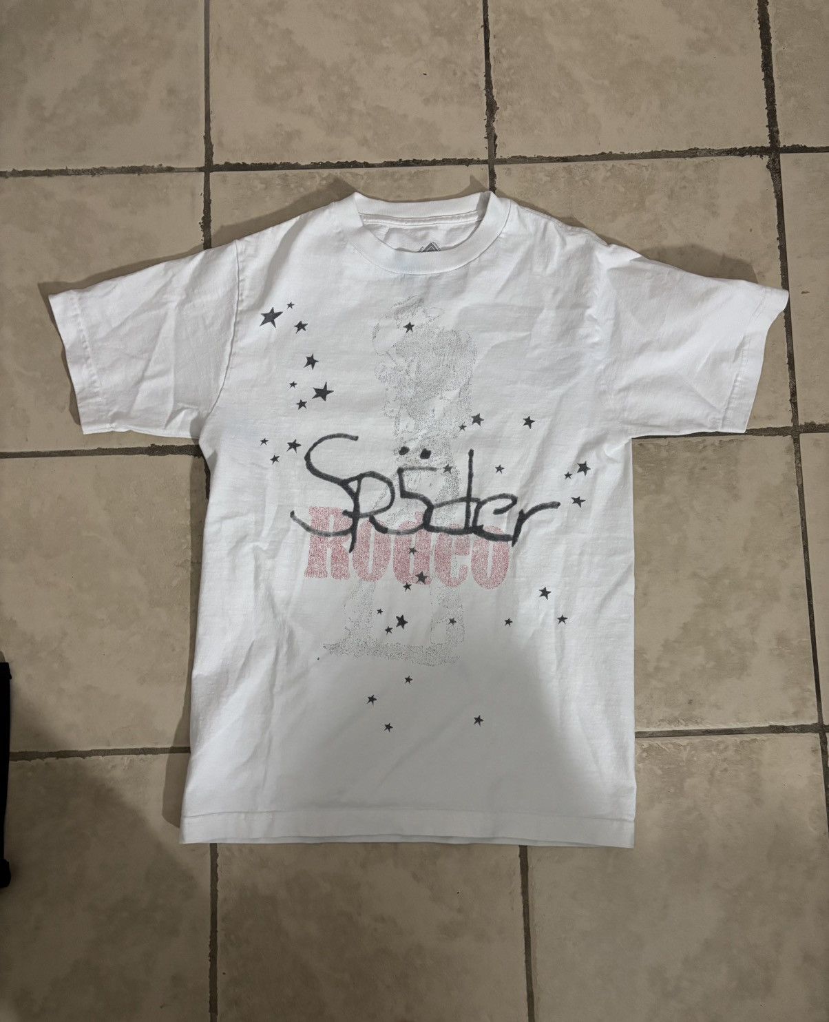 Sp5der × Travis Scott Travis Scott x Sp5der Tee Size US S / EU 44-46 / 1 - 1 Thumbnail