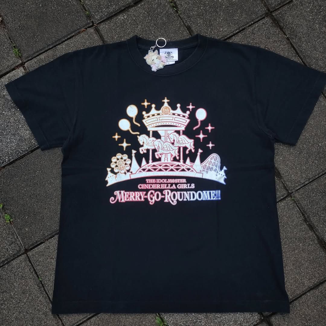 Anime Idolmaster Cinderella Girls Live 2018 Tee Size US M / EU 48-50 / 2 - 1 Thumbnail