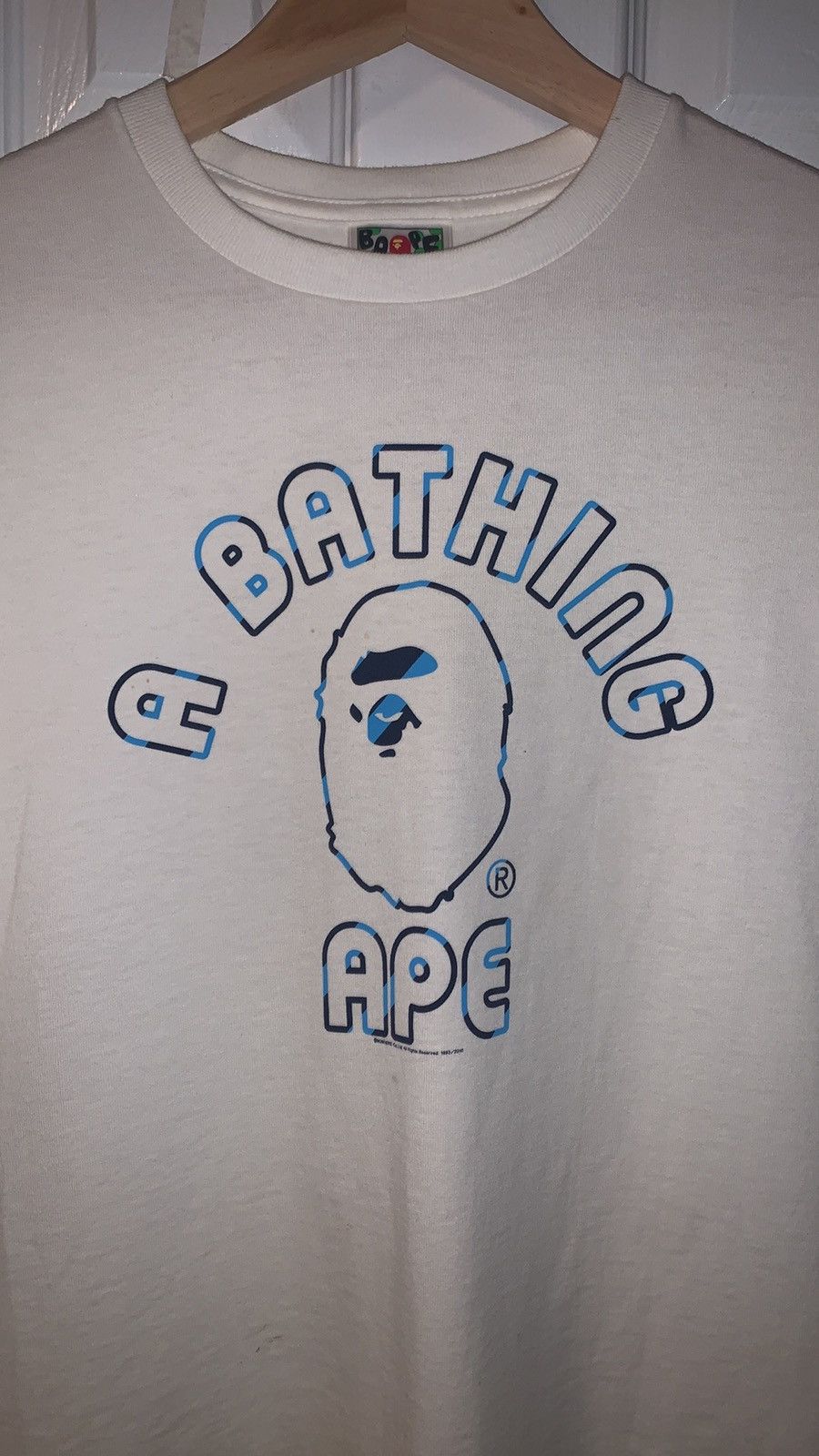 Bape College Tee Size S / US 4 / IT 40 - 1 Thumbnail