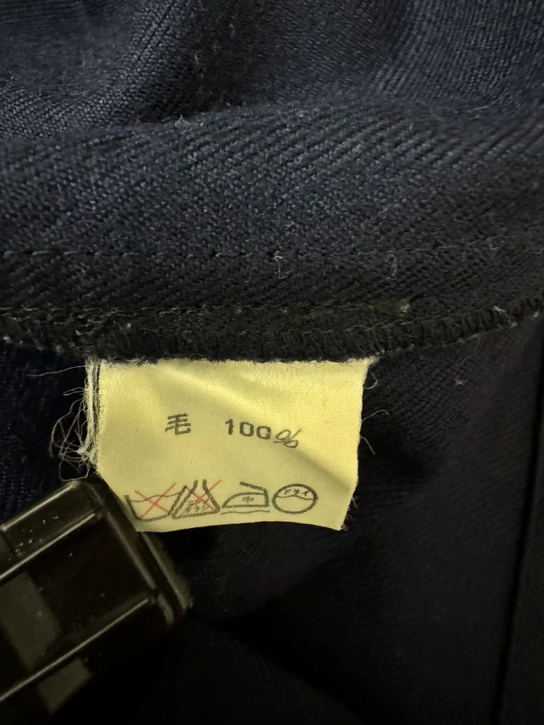 Y's Y's size os Dark blue wool skirt Size 23" - 6 Thumbnail