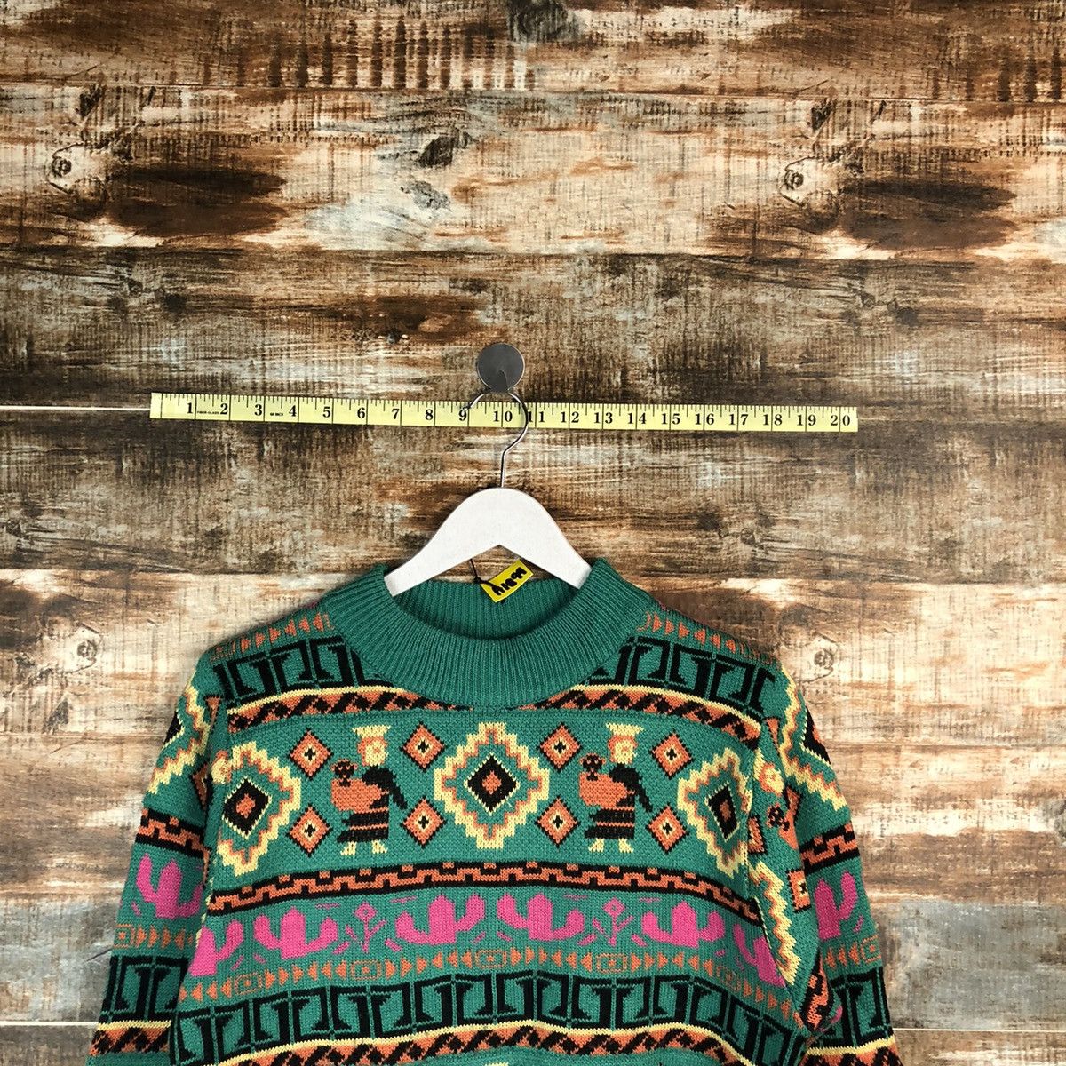 Vintage Japanese Brand art vintage Green Knitwear #A1699 Size US S / EU 44-46 / 1 - 4 Thumbnail