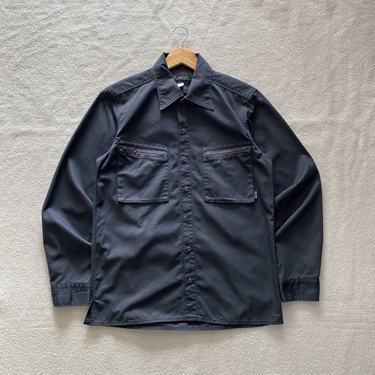 Hysteric Glamour × Japanese Brand × Vintage Vintage Hysteric Glamour X La Mart Print Logo Button Shiry Size US L / EU 52-54 / 3 - 6 Thumbnail
