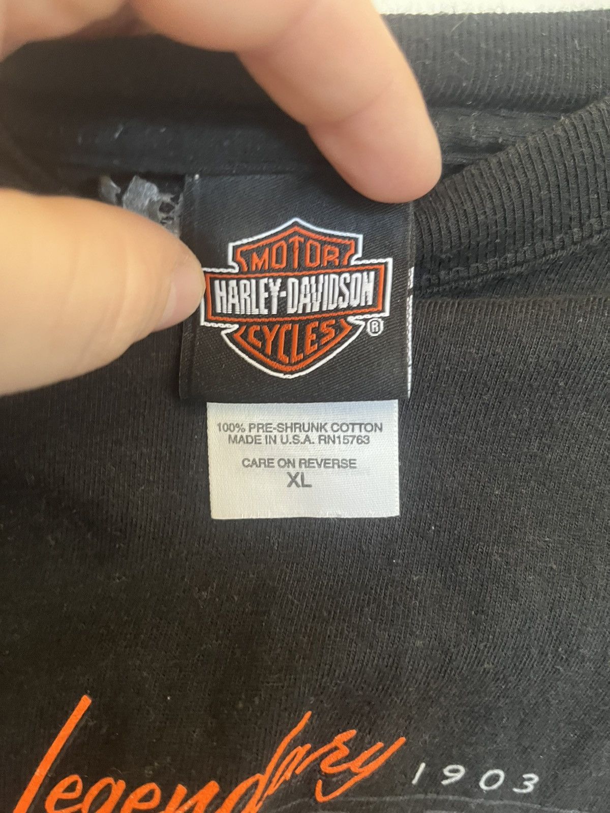 Harley Davidson Harley Tee Size US XL / EU 56 / 4 - 4 Thumbnail