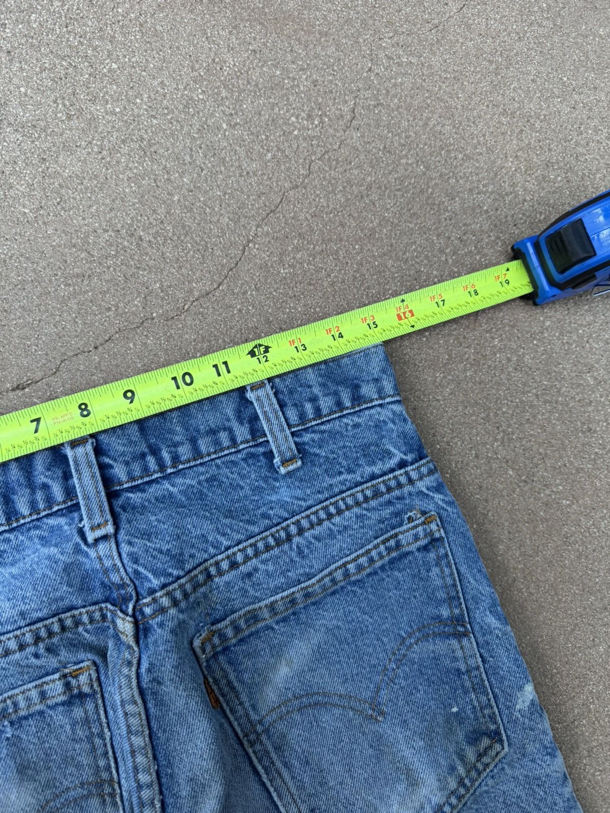 Levi's Vtg 70’s Levi’s 646 Orange Tab Bellbottom Flare Jeans 30x30 Size US 30 / EU 46 - 9 Thumbnail