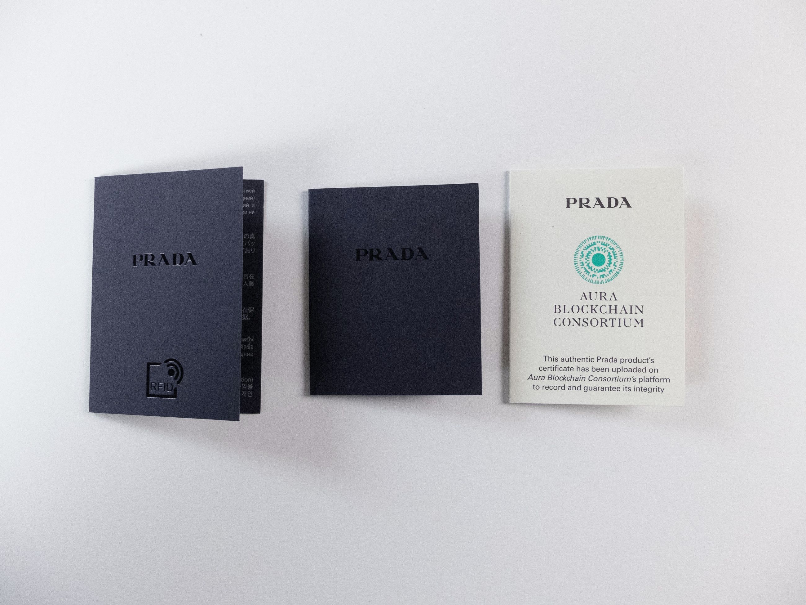 Prada PRADA navy blue & brown nylon & suede bifold wallet Size ONE SIZE - 9 Thumbnail