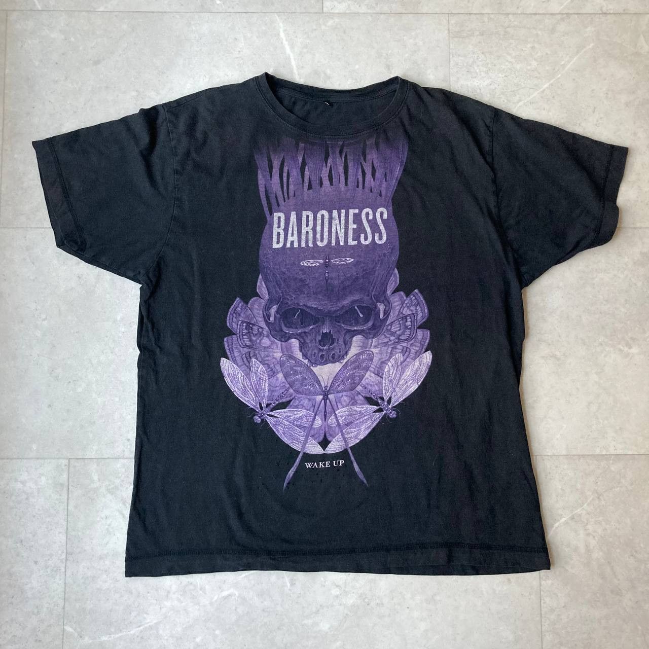 Band Tees Baroness Wake Up Sludge Metal Rock Band Distressed Tee Size US XL / EU 56 / 4 - 1 Thumbnail