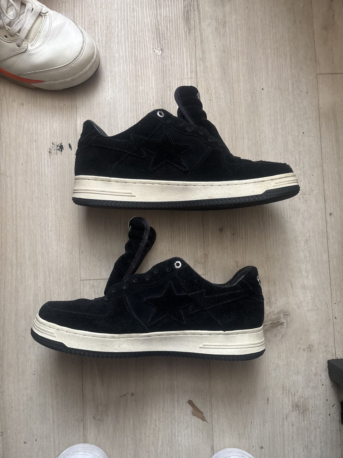 Bape Black suede bapestas Size US 11 / EU 44 - 5 Thumbnail