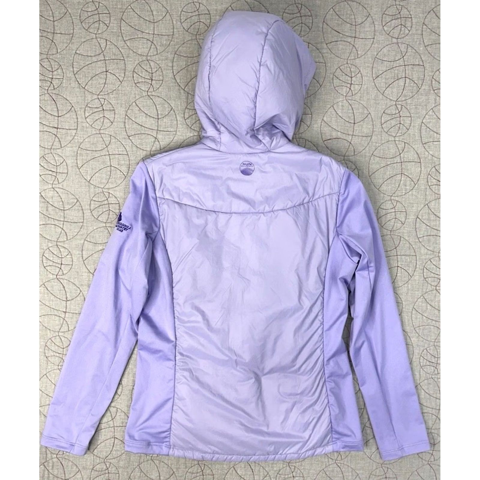 Vintage Sun Mountain Women's Medium Purple Hooded Zip Jacket Size M / US 6-8 / IT 42-44 - 6 Thumbnail