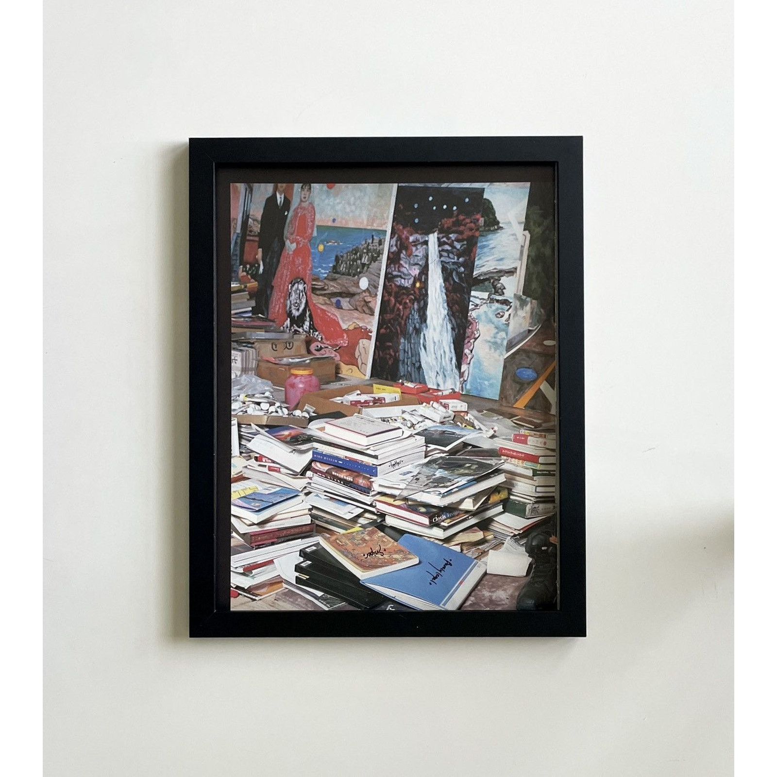 Chrome Hearts × Vintage Chrome Hearts books photos Poster framed 9x11 Size ONE SIZE - 1 Thumbnail