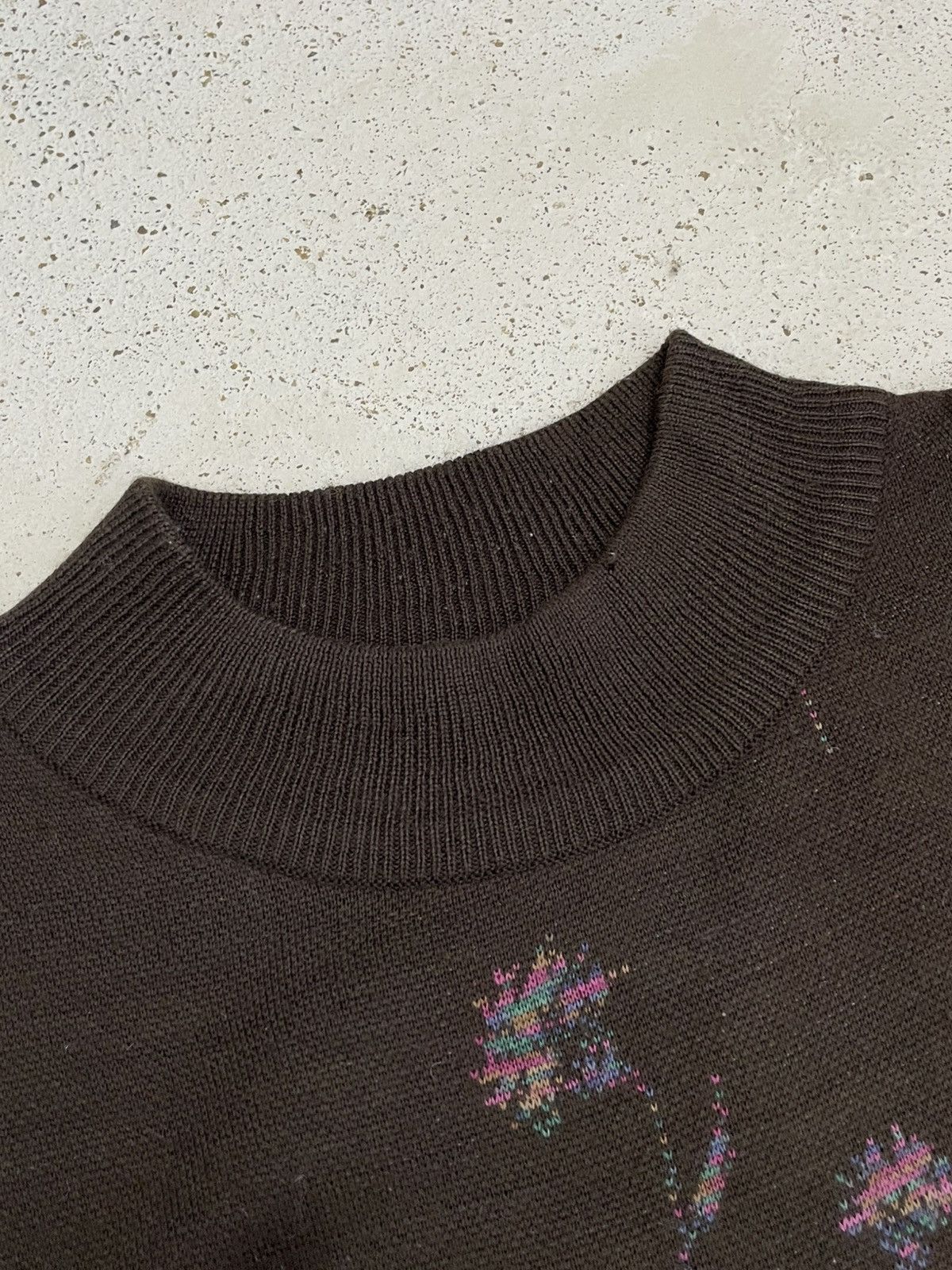 Japanese Brand Pursuit de Ideal Flower Art Monnet Painting Japanese Knitted Size US M / EU 48-50 / 2 - 5 Thumbnail