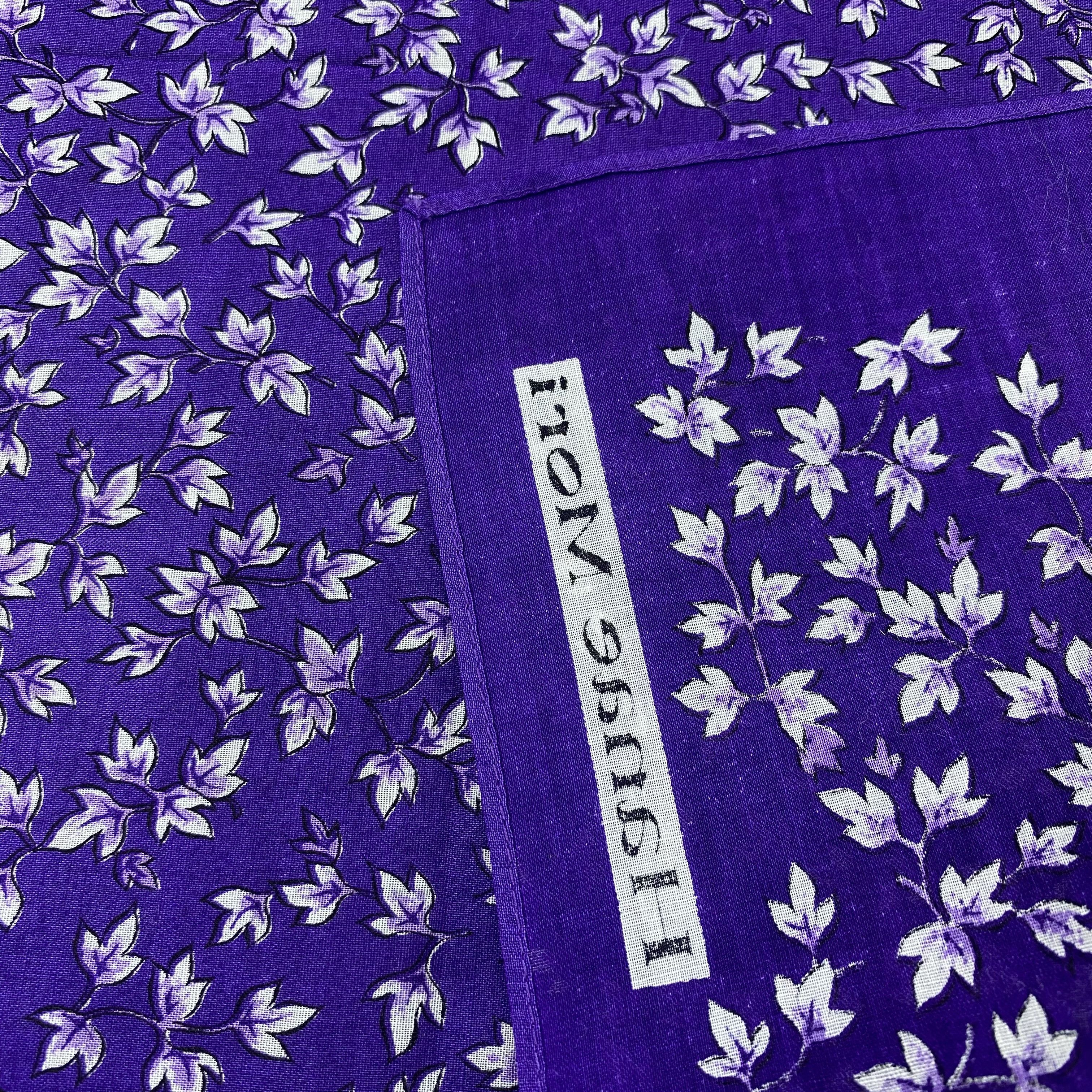 Hanae Mori Hanae Mori Handkerchief Neckerchief Bandana-B1618 Size ONE SIZE - 6 Thumbnail