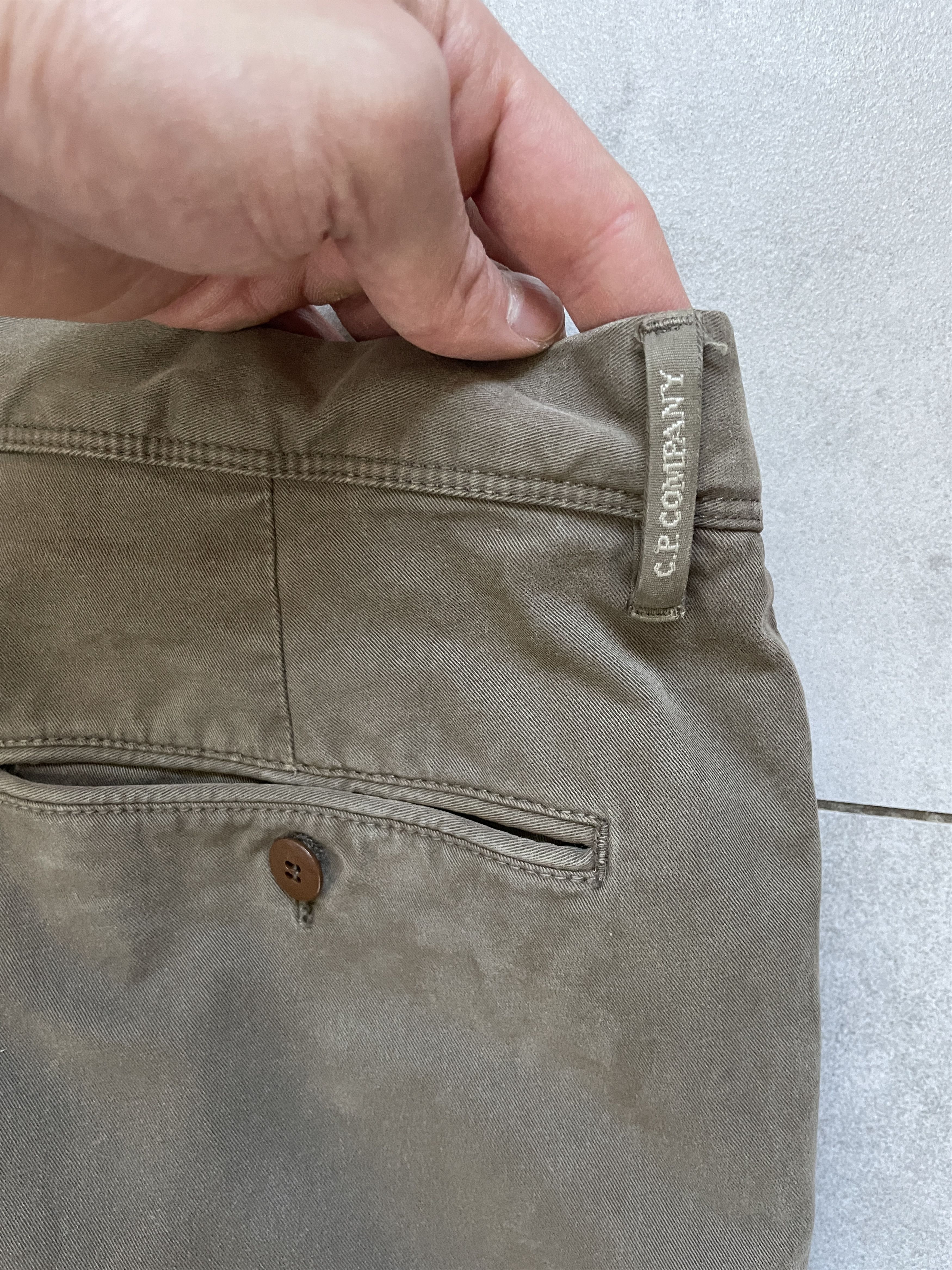 C.P. Company KHAKI STONE ISLAND CP COMPANY CASUAL CHINO Size US 34 / EU 50 - 4 Thumbnail