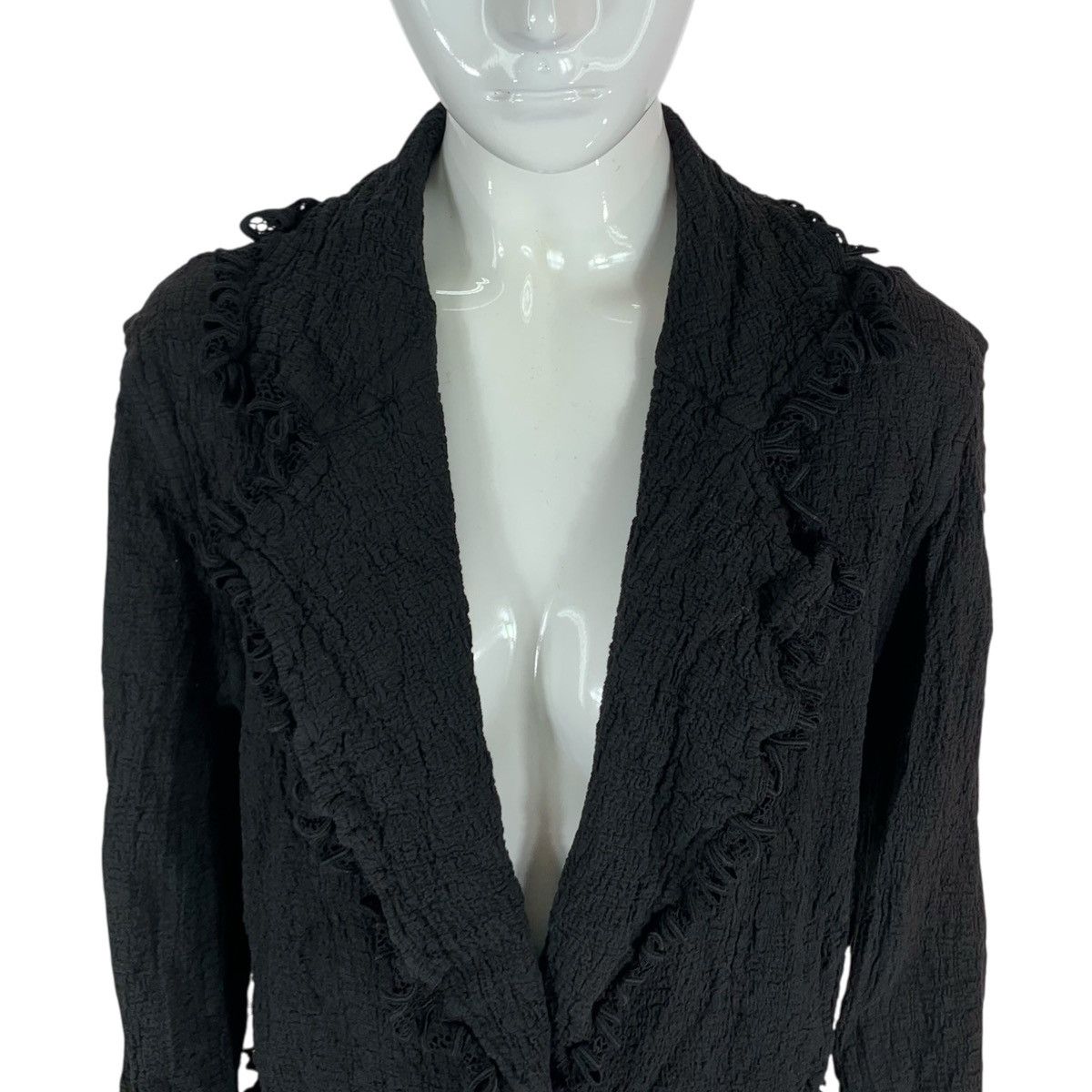 Homme Plisse Issey Miyake × Issey Miyake × Pleats Please Issey Miyake VINTAGE ISSEY MIYAKE ME PLEATS PLEASE STRECTH COAT WOMEN Size M / US 6-8 / IT 42-44 - 4 Thumbnail