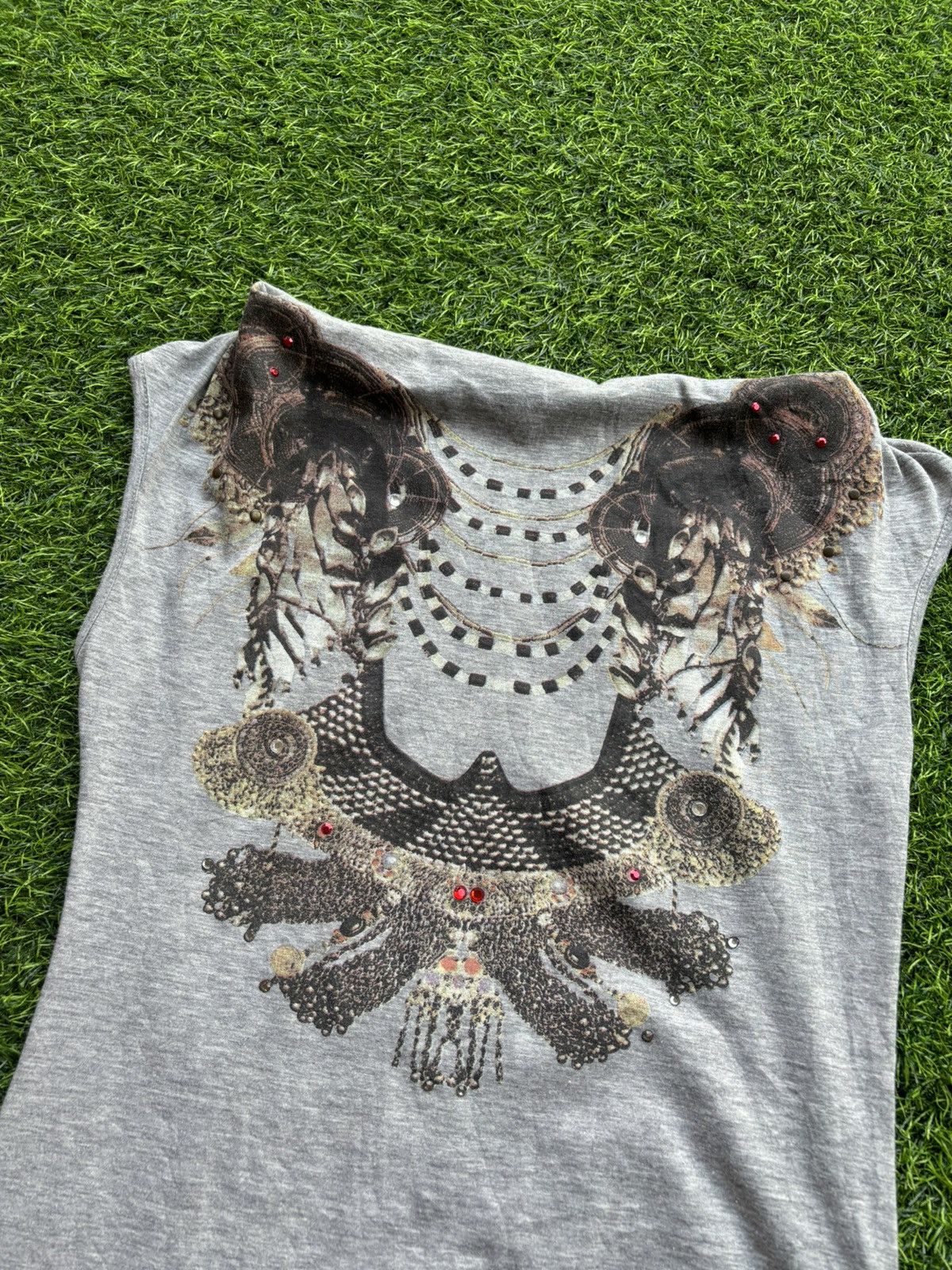 Hysteric Glamour Y2k Opium Women's Punk Style Tank tops Size M / US 6-8 / IT 42-44 - 3 Thumbnail