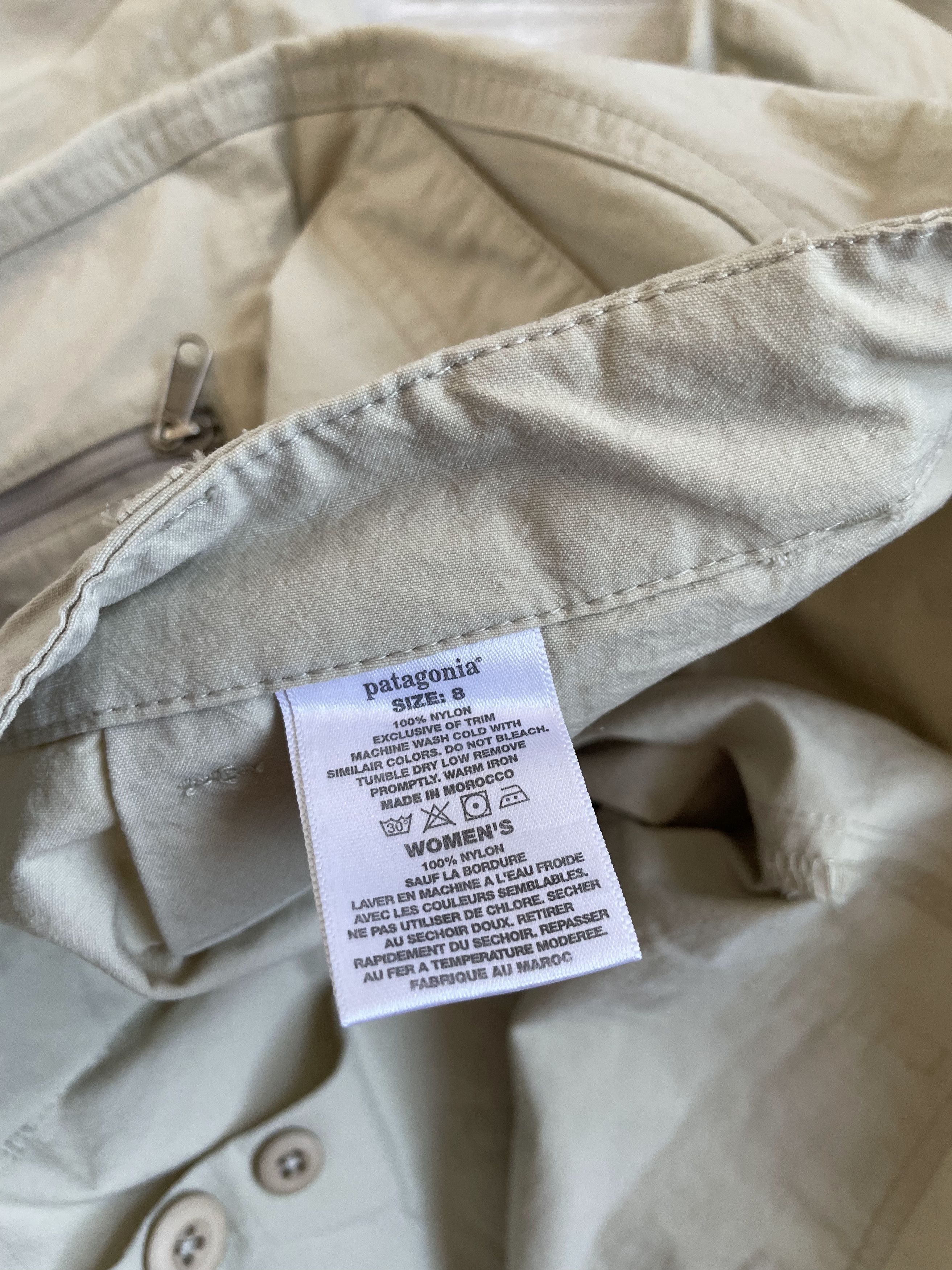 Patagonia Vintage Patagonia 2 in 1 Transformer Hiking Nylon Pants Size 30" / US 8 / IT 44 - 7 Thumbnail