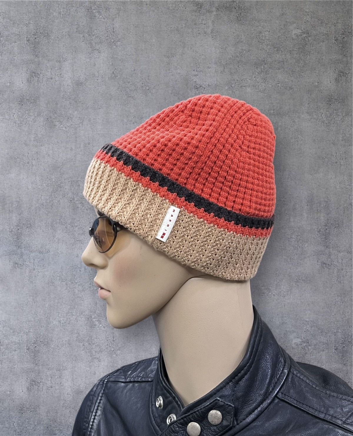 Marni × Uniqlo Marni x Uniqlo 4 Blends Material Knit Beanie Size ONE SIZE - 1 Thumbnail