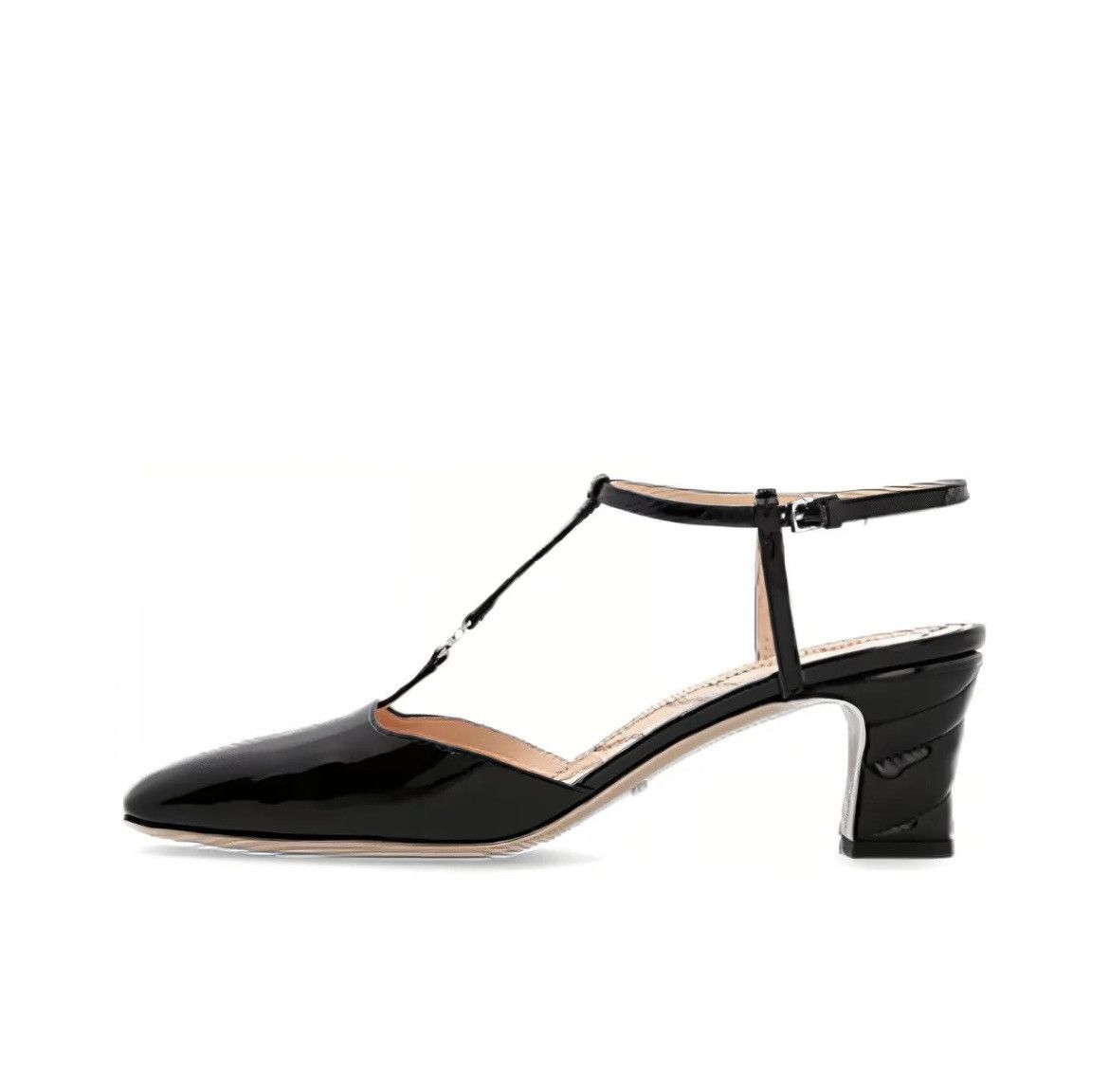Gucci Gucci Double G T-Bar Patent Leather Pumps size 39 Size US 9 / IT 39 - 2 Thumbnail