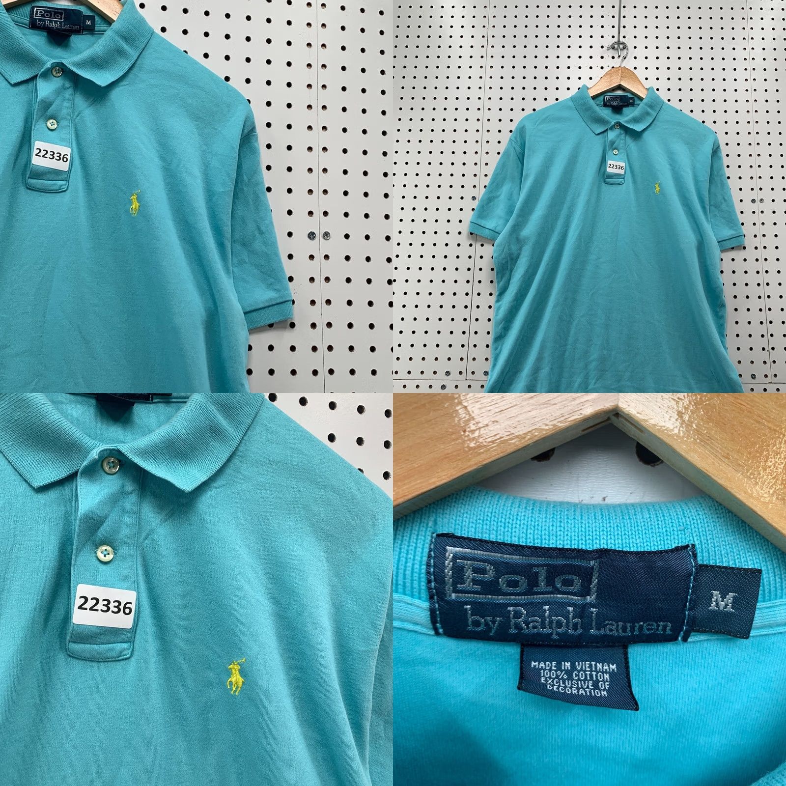 Ralph Lauren Polo Ralph Lauren Polo Shirt Mens Medium Blue Yellow Pony Casual Fits 23.5x28.5 Size US M / EU 48-50 / 2 - 8 Thumbnail