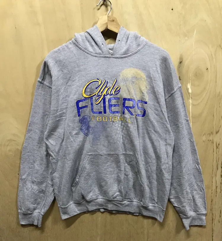 Gildan Vintage Y2K Clyde Fliers Football Hoodies Size US M / EU 48-50 / 2 - 1 Thumbnail
