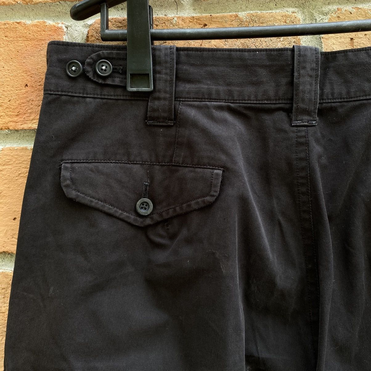 Yohji Yamamoto Yohji Yamamoto Black Cargo Pants Size US 38 / EU 54 - 10 Thumbnail