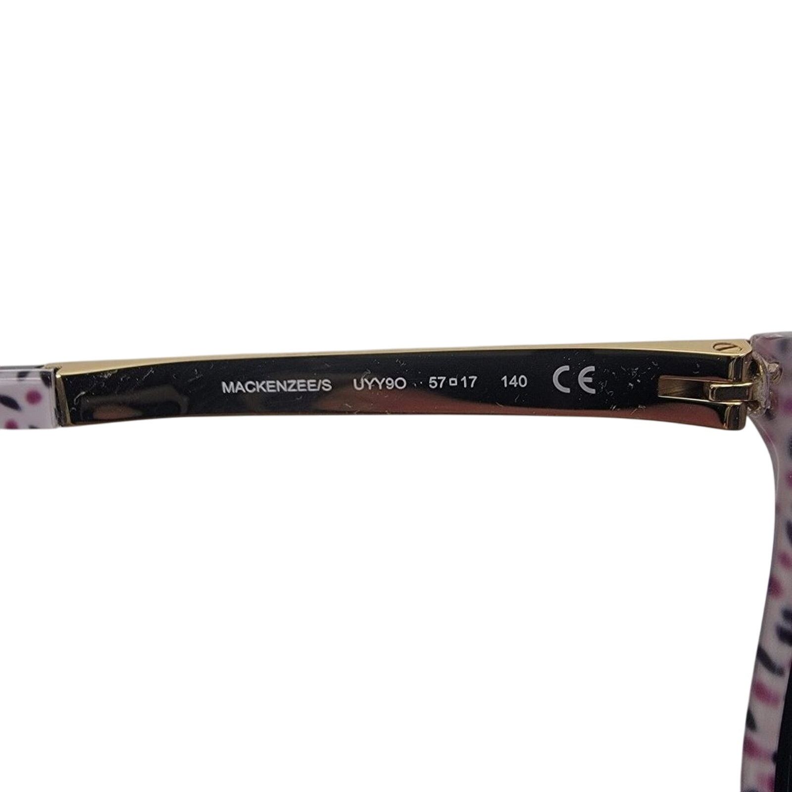 Kate Spade NEW Kate Spade Mckenzee Sunglasses Square Black Size 57,17 Size ONE SIZE - 7 Thumbnail