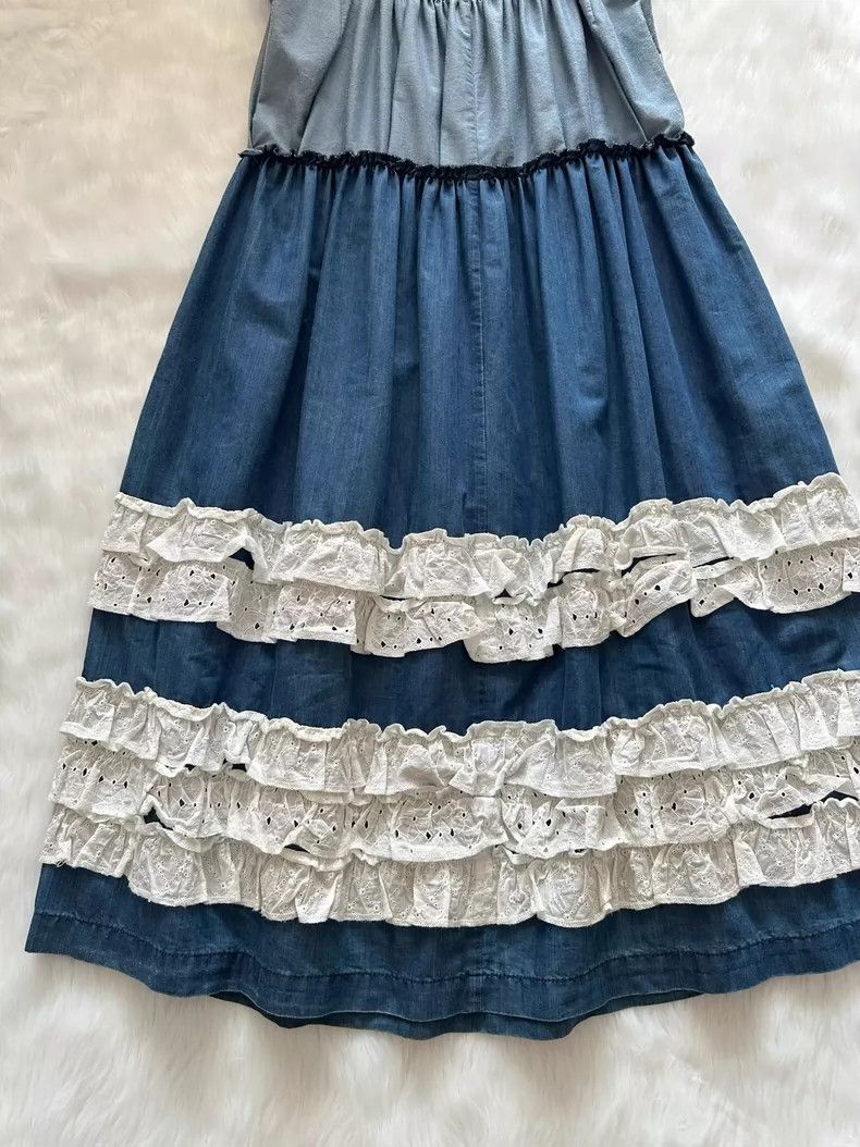 Comme des Garcons Comme Des Garcons Denim Dress Size M / US 6-8 / IT 42-44 - 4 Thumbnail