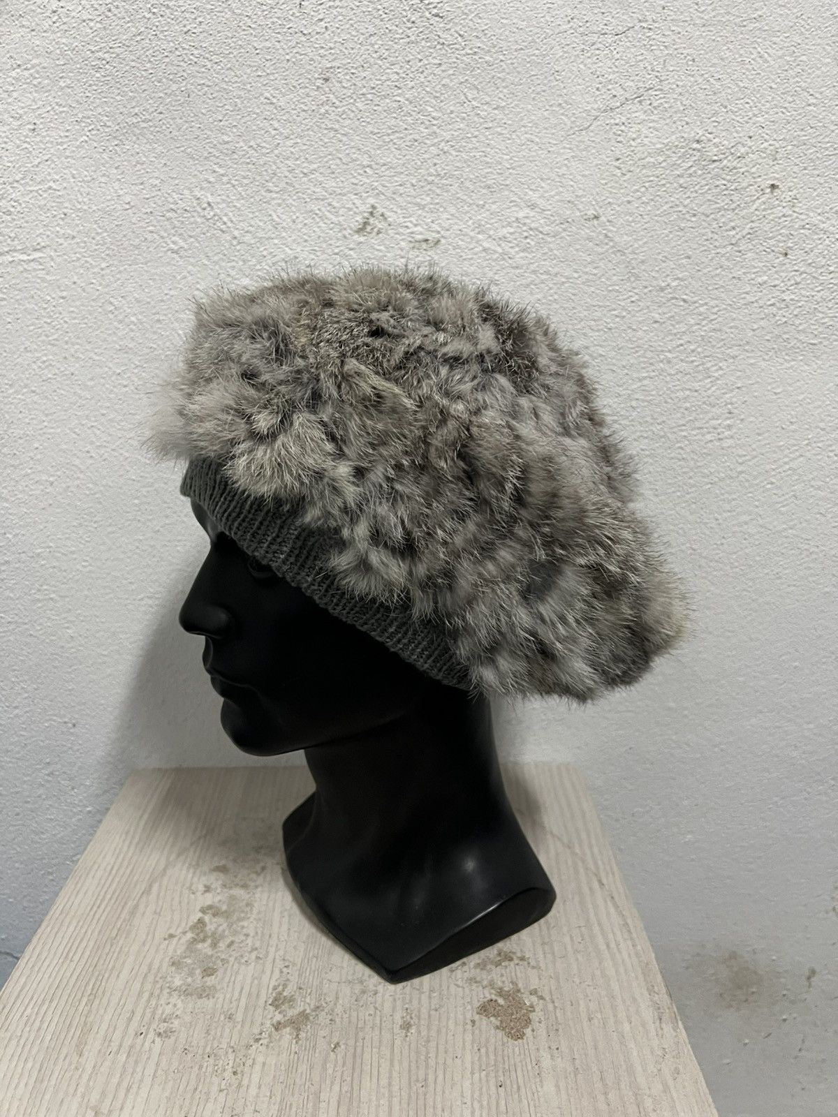Vintage Vintage Fur Beanie Hat Size ONE SIZE - 3 Thumbnail