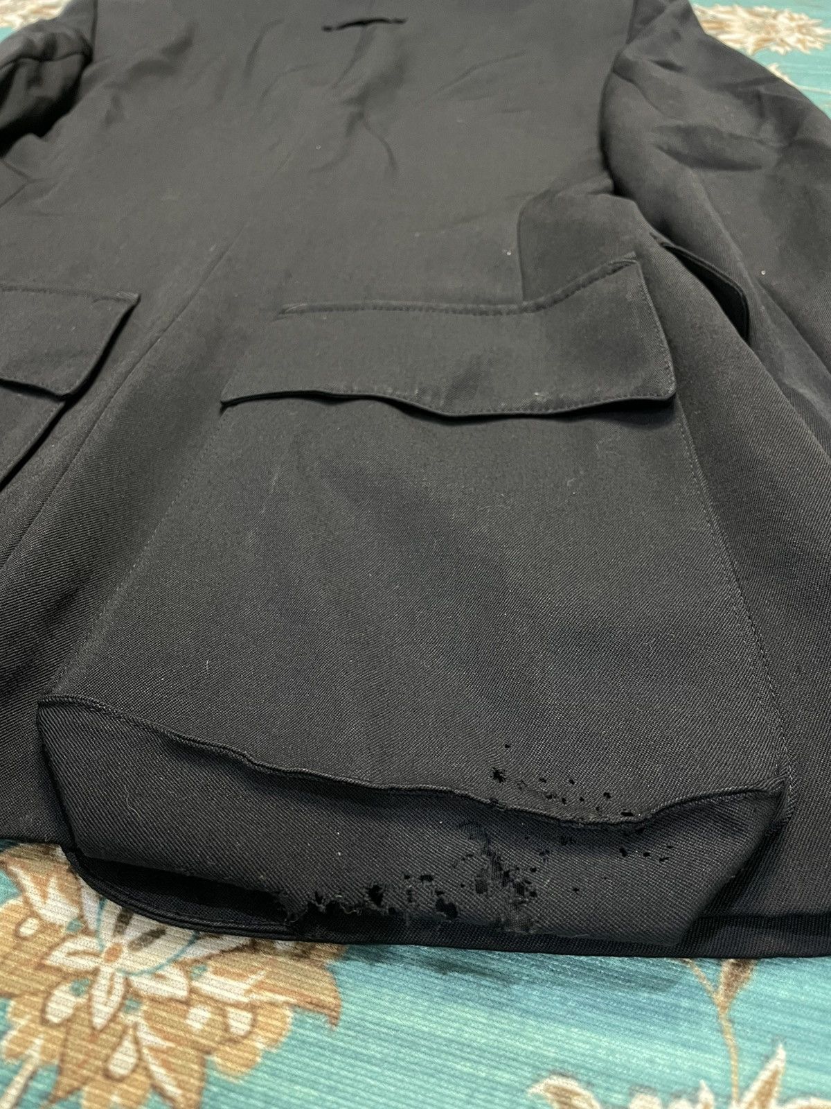 Jean Paul Gaultier JPG Jean Paul Gaultier Femme Blazer Jacket Black Size M / US 6-8 / IT 42-44 - 3 Thumbnail
