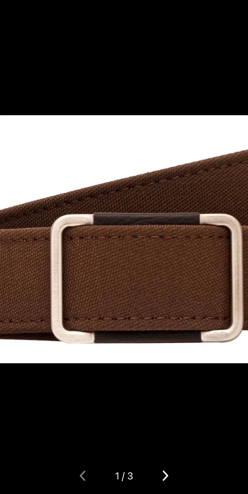 Loro Piana Loro Piana Men's Leather Belt 3CM Brown Size ONE SIZE - 9 Thumbnail