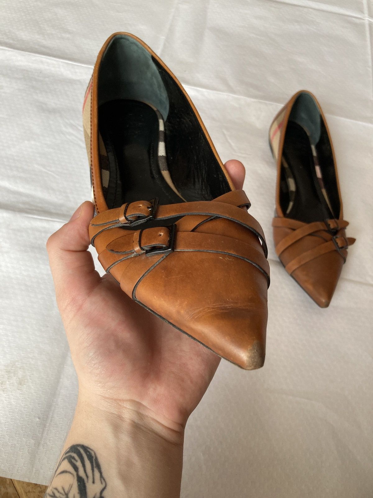 Burberry Burberry Vintage ballerina shoes 39 Size US 8.5 / IT 38.5 - 6 Thumbnail