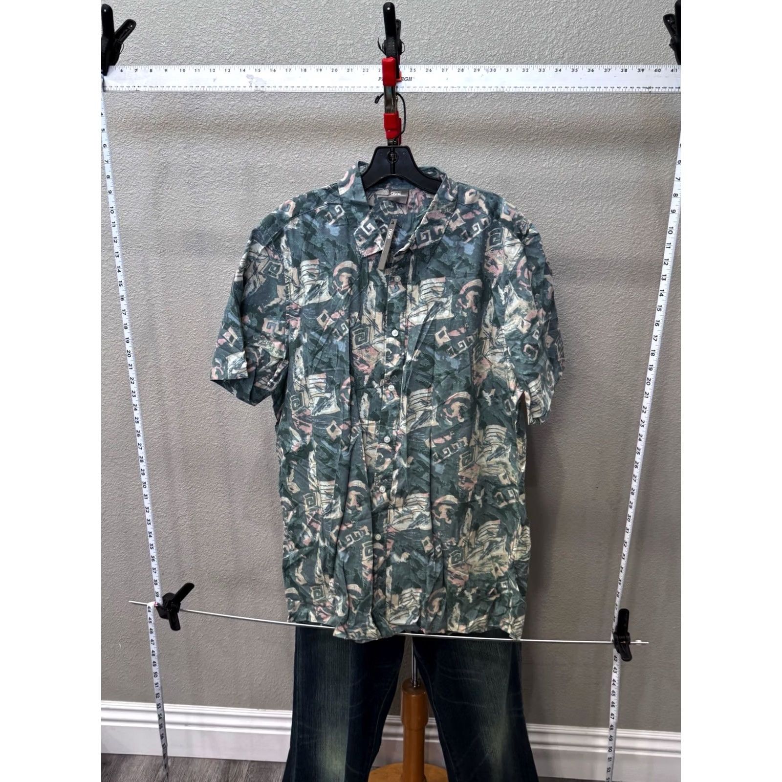 Asos Asos Floral Short Sleeve Button Up Shirt 2XL Tall 2XLT Multicolor Men NWT Size US XXL / EU 58 / 5 - 2 Thumbnail