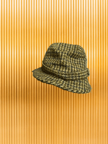 Harris Tweed × Vintage Harris Tweed Vintage Wool Casual Hat Size ONE SIZE - 1 Thumbnail