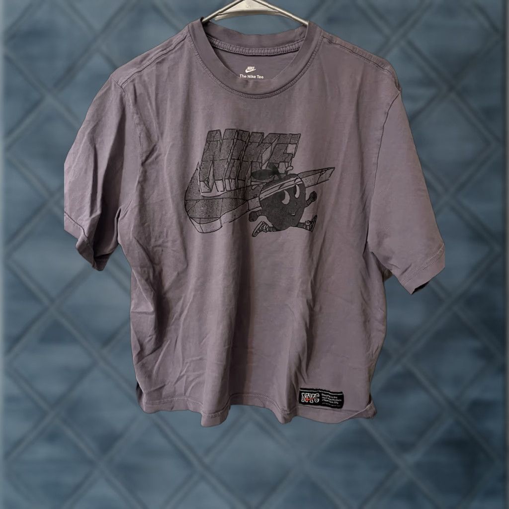 Nike Nike Shirt Womens M Purple NYC Running Big Apple Tee Short Sleeve Cotton Size M / US 6-8 / IT 42-44 - 1 Thumbnail