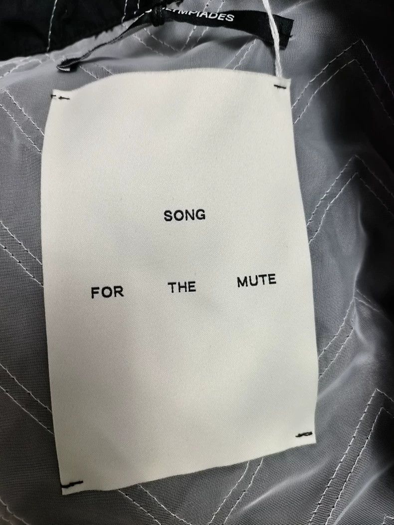 Song For The Mute Song For The Mute Stitched Lapel Jacket Size US L / EU 52-54 / 3 - 6 Thumbnail