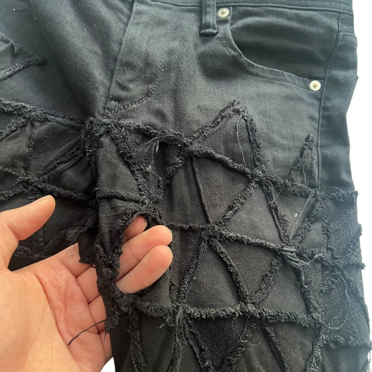 PHENOMENON Phenomenon crust denim pants Size US 32 / EU 48 - 5 Thumbnail